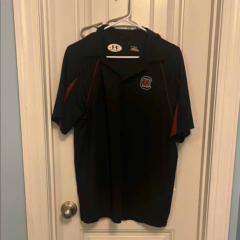 South Carolina gamecock- Under Armour polo